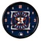 The Memory Company 11.5&#x22; Blue and Orange MLB Houston Astros Net Wall Clock